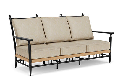 Lloyd Flanders - Low Country Sofa In Natural Finish With Laurel Ecru Fabric - 770550672057 view 1