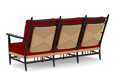 Lloyd Flanders - Low Country Sofa In Natural Finish With Partyline Lollipop Fabric - 770550672054 view 2