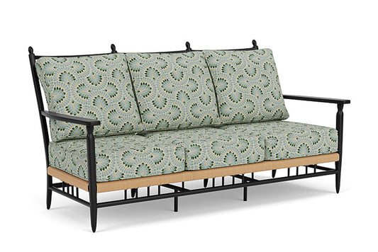 Lloyd Flanders - Low Country Sofa In Natural Finish With Plume Spring Fabric - 770550672085 view 1