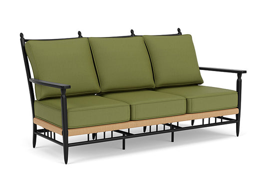 Lloyd Flanders - Low Country Sofa In Natural Finish With Reflections Grass Fabric - 770550672051 view 1