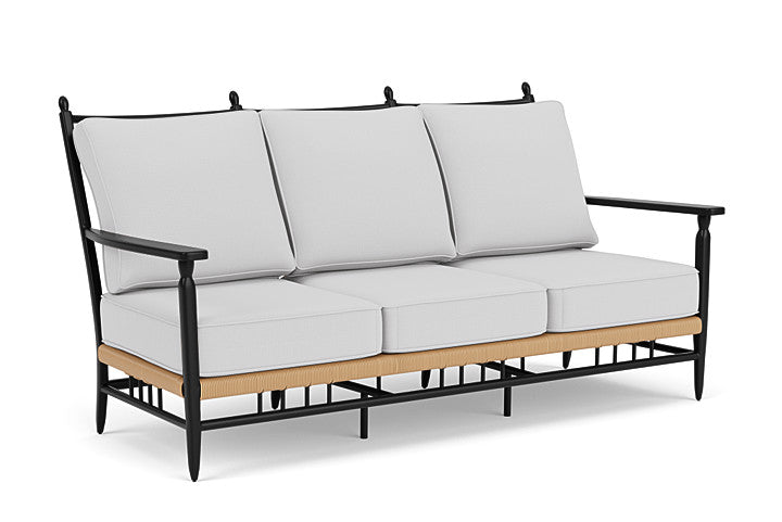 Lloyd Flanders - Low Country Sofa In Natural Finish With Reflections Ice Fabric - 770550672052 view 1
