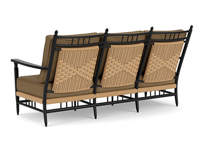 Lloyd Flanders - Low Country Sofa In Natural Finish With Reflections Straw Fabric - 770550672053 view 2