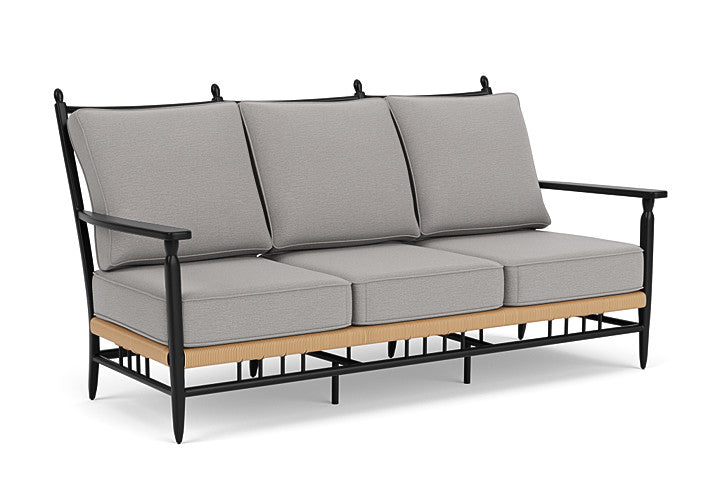 Lloyd Flanders - Low Country Sofa In Natural Finish With Remy Shadow Fabric - 770550672004 view 1