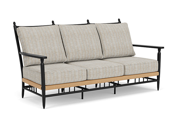 Lloyd Flanders - Low Country Sofa In Natural Finish With Romulo Mineral Fabric - 770550672050 view 1