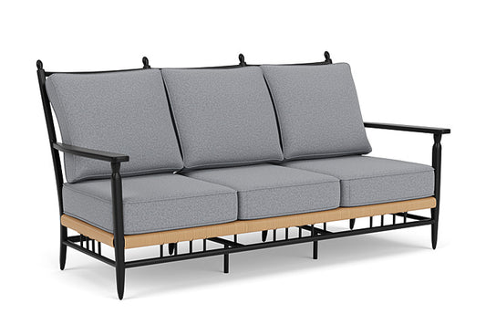 Lloyd Flanders - Low Country Sofa In Natural Finish With Rumba Stonewashed Fabric - 770550672006 view 1