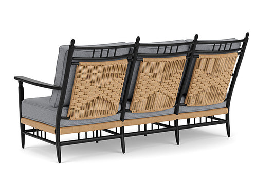 Lloyd Flanders - Low Country Sofa In Natural Finish With Rumba Stonewashed Fabric - 770550672006 view 2