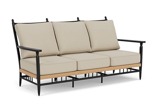 Lloyd Flanders - Low Country Sofa In Natural Finish With Rumba Straw Fabric - 770550672008 view 1