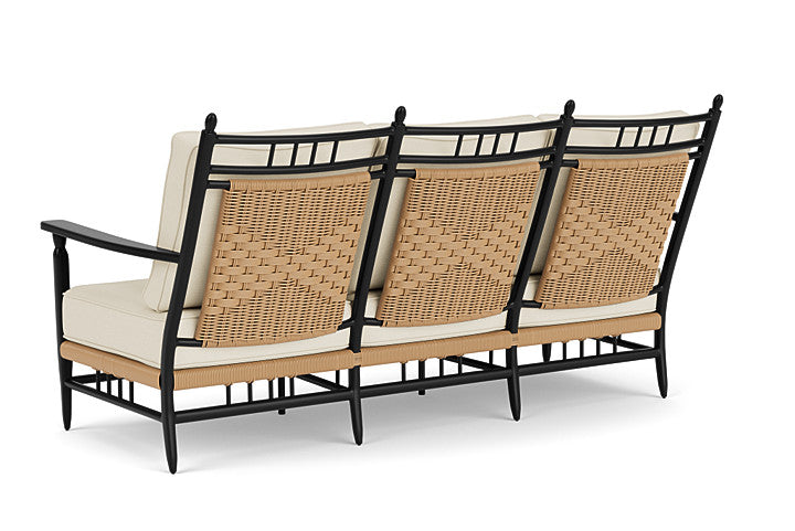Lloyd Flanders - Low Country Sofa In Natural Finish With Sailcloth Sailor Fabric - 77055067434 view 2