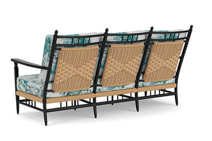 Lloyd Flanders - Low Country Sofa In Natural Finish With Serena Floral Mist Fabric - 770550672078 view 2