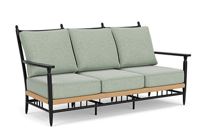 Lloyd Flanders - Low Country Sofa In Natural Finish With Serene Spa Fabric - 770550672031 view 1
