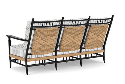 Lloyd Flanders - Low Country Sofa In Natural Finish With Tamer Fog Fabric - 770550672037 view 2