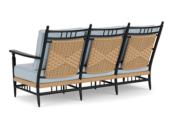 Lloyd Flanders - Low Country Sofa In Natural Finish With Unearth Dew Fabric - 770550672084 view 2