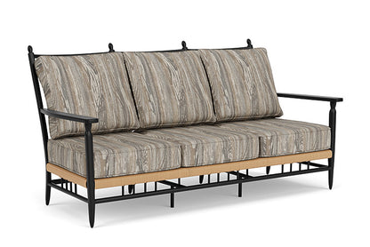 Lloyd Flanders - Low Country Sofa In Natural Finish With Woodgrain Ash Fabric - 77055067723 view 1