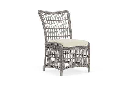 Lloyd Flanders - Mackinac Armless Dining Chair In Putty Finish With Bamboo Bay Meadow Fabric - 2730070592060 view 1