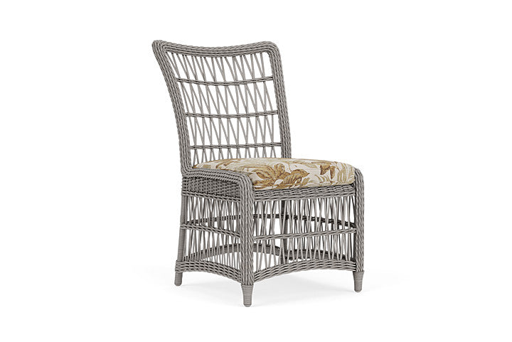Lloyd Flanders - Mackinac Armless Dining Chair In Putty Finish With Botanic Willow Fabric - 273007059164 view 1