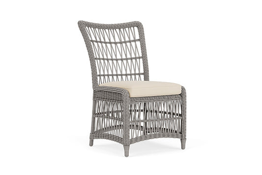 Lloyd Flanders - Mackinac Armless Dining Chair In Putty Finish With Callen Pearl Fabric - 2730070592021 view 1