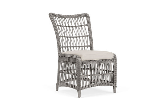 Lloyd Flanders - Mackinac Armless Dining Chair In Putty Finish With Canvas Canvas Fabric - 273007059319 view 1