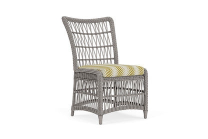 Lloyd Flanders - Mackinac Armless Dining Chair In Putty Finish With Clock Out Dew Fabric - 2730070592083 view 1