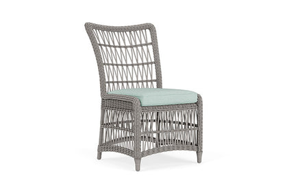 Lloyd Flanders - Mackinac Armless Dining Chair In Putty Finish With Demo Mist Fabric - 273007059066 view 1