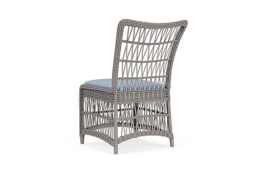 Lloyd Flanders - Mackinac Armless Dining Chair In Putty Finish With Demo Skyway Fabric - 273007059065 view 2