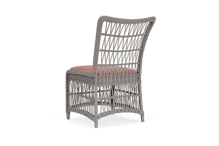 Lloyd Flanders - Mackinac Armless Dining Chair In Putty Finish With Friendly Carnival Fabric - 2730070592043 view 2
