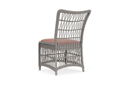 Lloyd Flanders - Mackinac Armless Dining Chair In Putty Finish With Friendly Carnival Fabric - 2730070592043 view 2