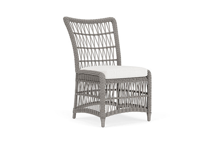 Lloyd Flanders - Mackinac Armless Dining Chair In Putty Finish With Friendly Natural Fabric - 2730070592042 view 1