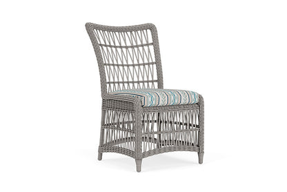 Lloyd Flanders - Mackinac Armless Dining Chair In Putty Finish With Ilona Resort Fabric - 2730070592069 view 1