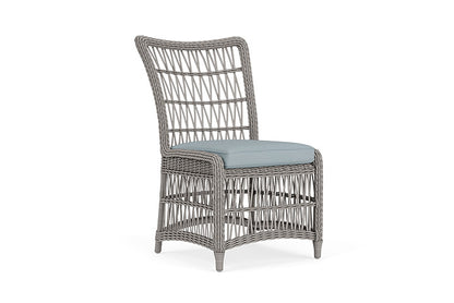 Lloyd Flanders - Mackinac Armless Dining Chair In Putty Finish With Kadogo Lake Fabric - 2730070592041 view 1
