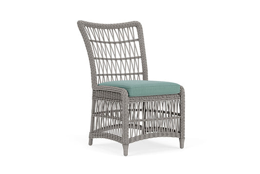 Lloyd Flanders - Mackinac Armless Dining Chair In Putty Finish With Loveboat Mint Fabric - 2730070592010 view 1