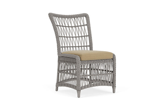 Lloyd Flanders - Mackinac Armless Dining Chair In Putty Finish With Loveboat Saffron Fabric - 2730070592009 view 1