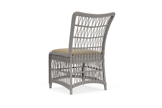 Lloyd Flanders - Mackinac Armless Dining Chair In Putty Finish With Loveboat Saffron Fabric - 2730070592009 view 2