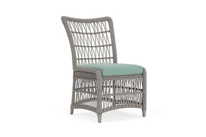 Lloyd Flanders - Mackinac Armless Dining Chair In Putty Finish With Pavian Pool Fabric - 2730070592045 view 1