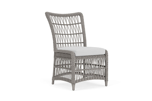 Lloyd Flanders - Mackinac Armless Dining Chair In Putty Finish With Reflections Ice Fabric - 2730070592052 view 1