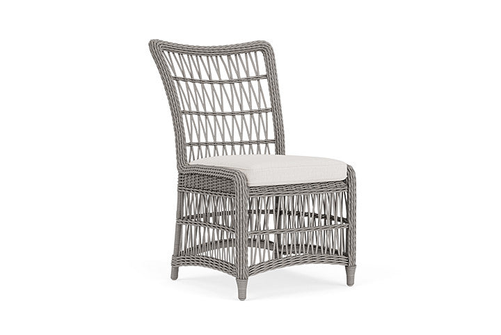 Lloyd Flanders - Mackinac Armless Dining Chair In Putty Finish With Reflections Snow Fabric - 2730070592014 view 1