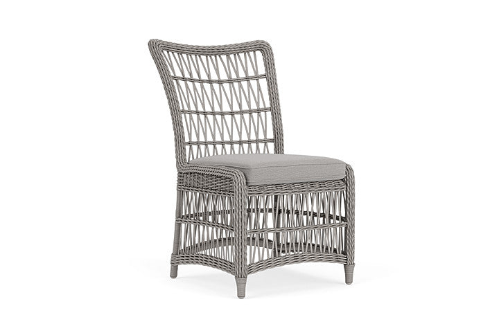 Lloyd Flanders - Mackinac Armless Dining Chair In Putty Finish With Remy Shadow Fabric - 2730070592004 view 1