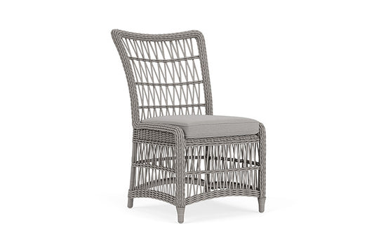 Lloyd Flanders - Mackinac Armless Dining Chair In Putty Finish With Remy Shadow Fabric - 2730070592004 view 1