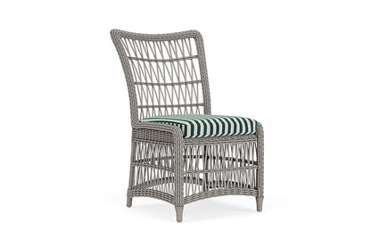 Lloyd Flanders - Mackinac Armless Dining Chair In Putty Finish With Safari/White Stripe Fabric - 273007059269 view 1