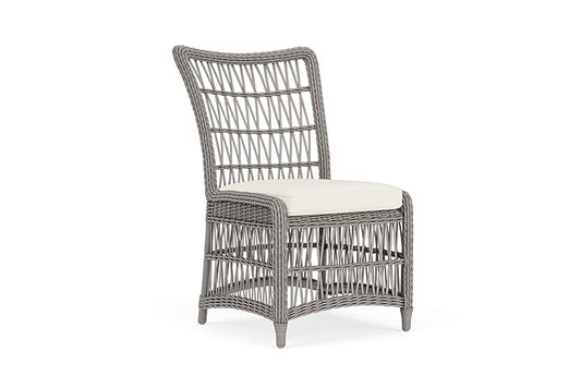 Lloyd Flanders - Mackinac Armless Dining Chair In Putty Finish With Sailcloth Salt Fabric - 273007059890 view 1
