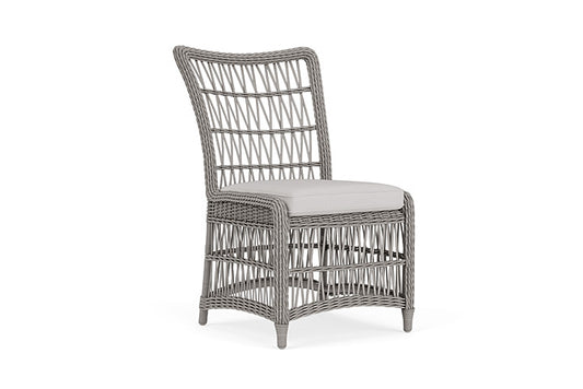 Lloyd Flanders - Mackinac Armless Dining Chair In Putty Finish With Sailcloth Seagull Fabric - 273007059W61 view 1