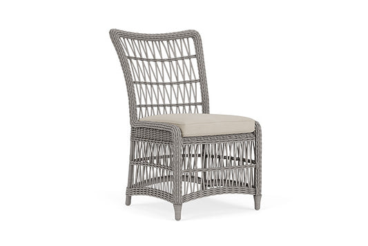 Lloyd Flanders - Mackinac Armless Dining Chair In Putty Finish With Sandberg Flax Fabric - 2730070592027 view 1