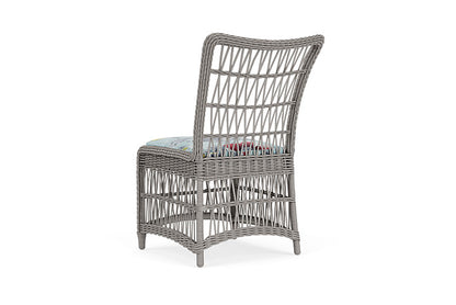 Lloyd Flanders - Mackinac Armless Dining Chair In Putty Finish With Serena Floral Meadow Fabric - 2730070592079 view 2