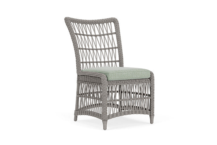 Lloyd Flanders - Mackinac Armless Dining Chair In Putty Finish With Serene Spa Fabric - 2730070592031 view 1