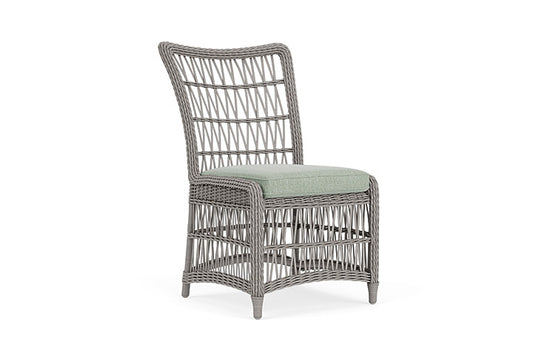 Lloyd Flanders - Mackinac Armless Dining Chair In Putty Finish With Serene Spa Fabric - 2730070592031 view 1