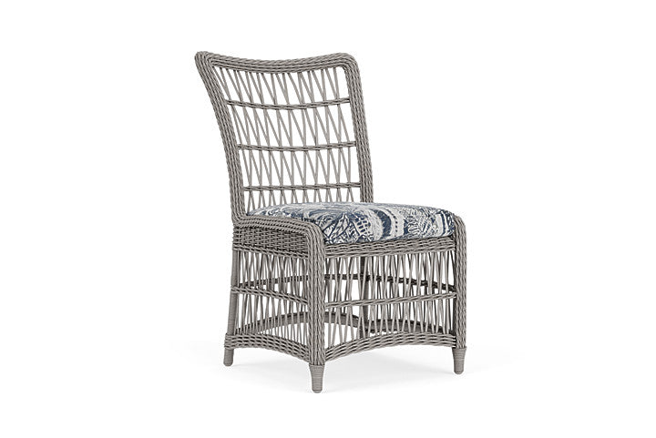 Lloyd Flanders - Mackinac Armless Dining Chair In Putty Finish With Wayfarer Mist Fabric - 2730070592074 view 1