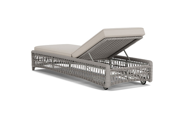Lloyd Flanders - Mackinac Chaise In Putty Finish With Azulu Twine Fabric - 2730200592034 view 2