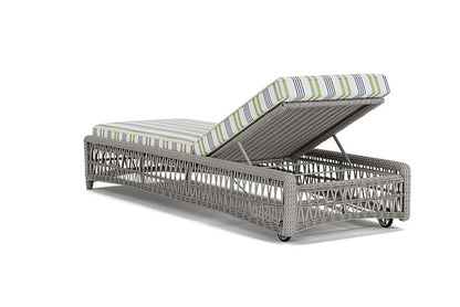 Lloyd Flanders - Mackinac Chaise In Putty Finish With Berkely Hall Green Fabric - 2730200592062 view 2
