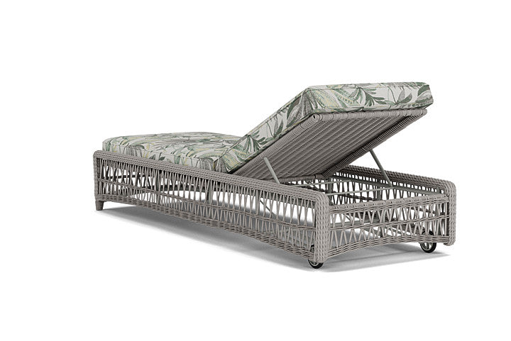 Lloyd Flanders - Mackinac Chaise In Putty Finish With Calidora Mist Fabric - 273020059094 view 2