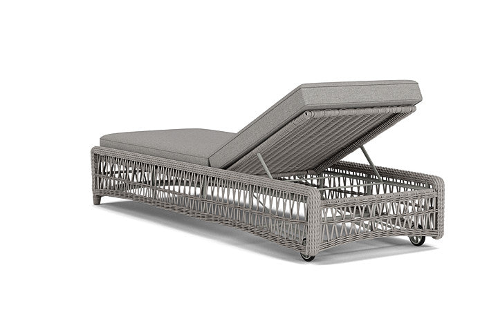 Lloyd Flanders - Mackinac Chaise In Putty Finish With Demo Stone Fabric - 273020059095 view 2