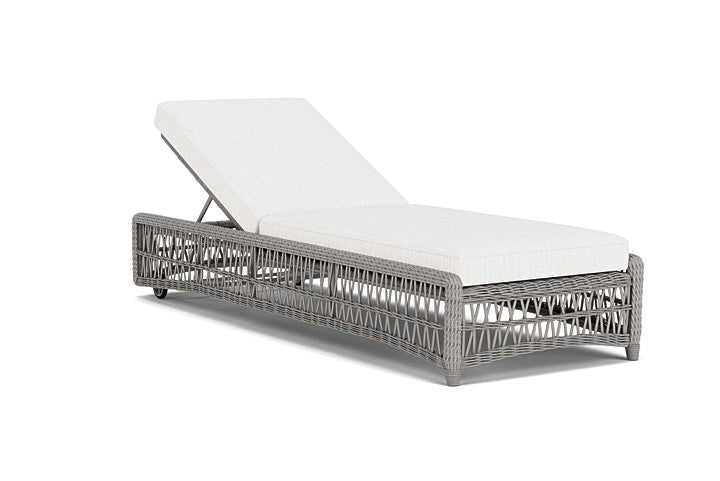 Lloyd Flanders - Mackinac Chaise In Putty Finish With Friendly Natural Fabric - 2730200592042 view 1